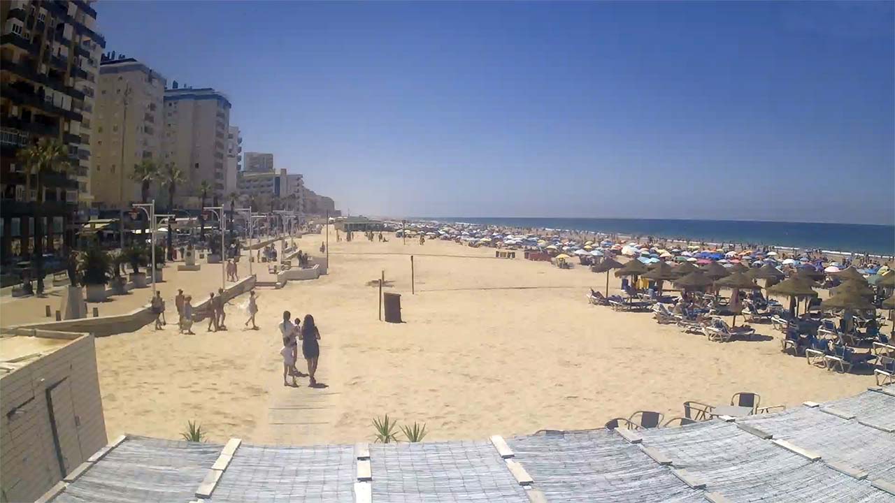 Webcam Playa Victoria Cádiz